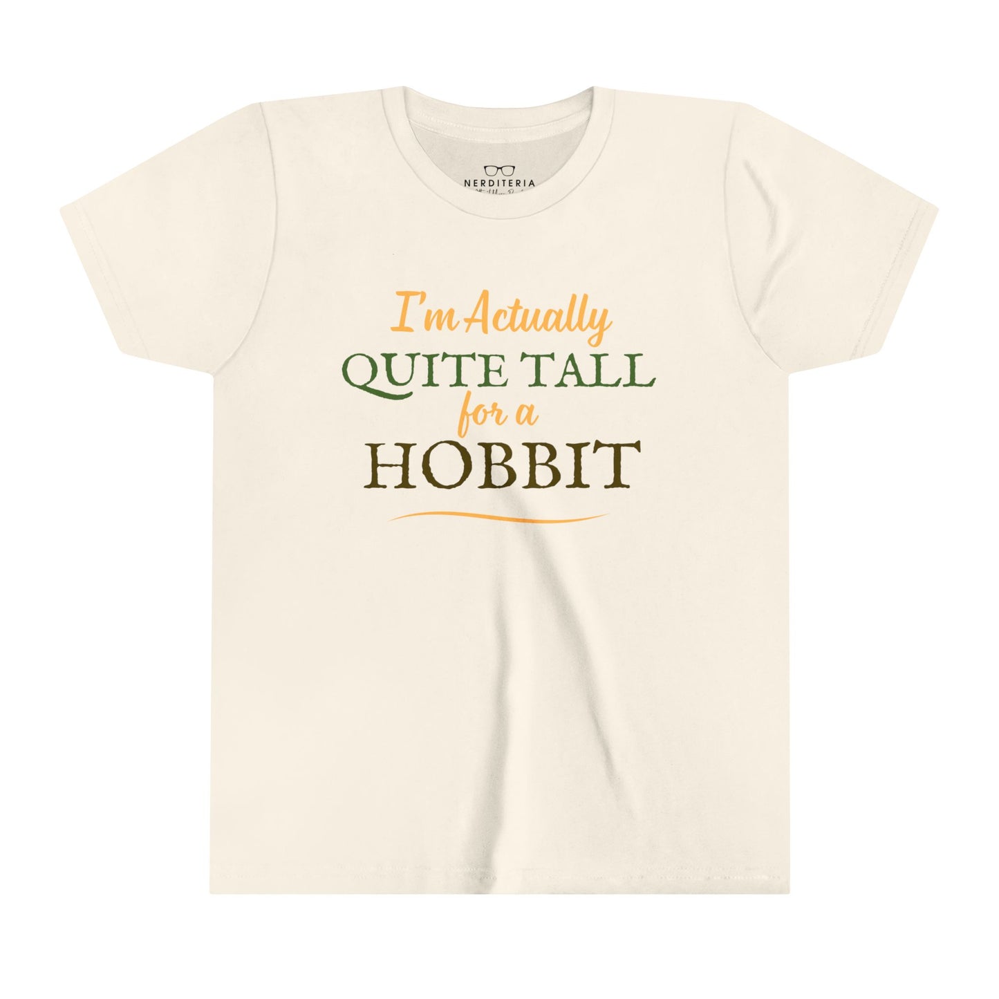 I'm Actually Quite Tall for a Hobbit - Kid's Lord of the Rings T-shirt