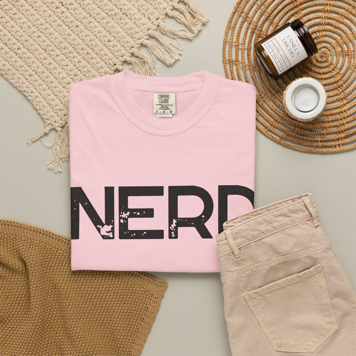 Grunge Oversized Unisex Fit - Nerd T-shirt