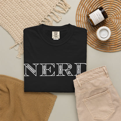 Floral Oversized Nerd T-shirt