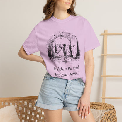In a Hole in the Ground There Lived a Hobbit - The Lord of The Rings T-shirt