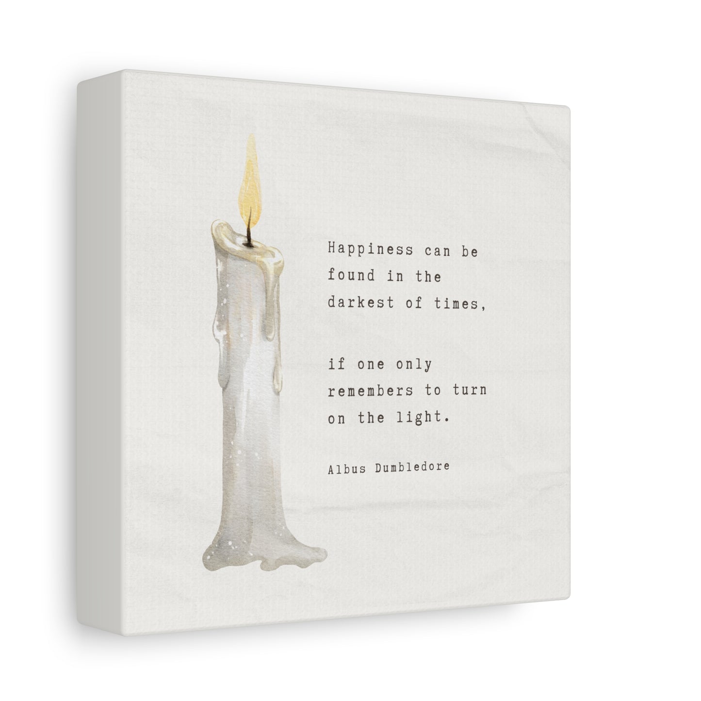 Happiness Can Be Found Canvas Wall Art - Harry Potter