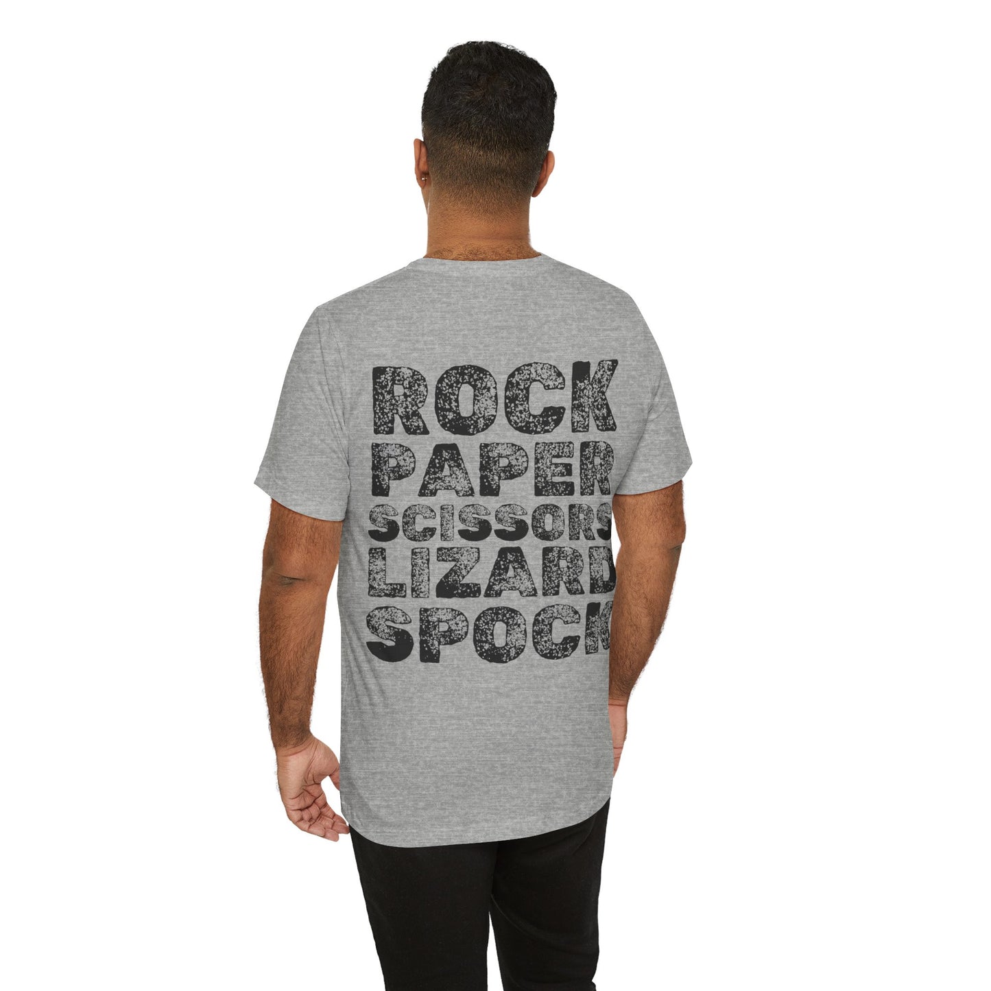 Rock Paper Scissors Lizard Spock T-shirt - Big Bang Theory