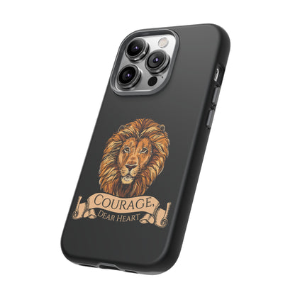 Aslan Courage Dear Heart Phone Case - Book Lovers