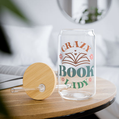 Crazy Book Lady Sipper Glass - Book Lovers