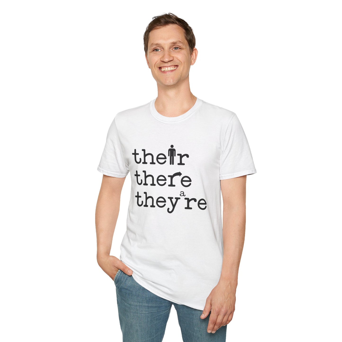 Their, There, They're Grammar T-Shirt - Nerd Stuff