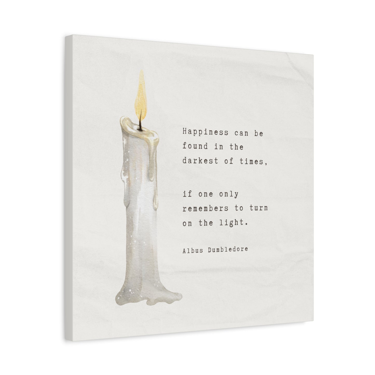 Happiness Can Be Found Canvas Wall Art - Harry Potter