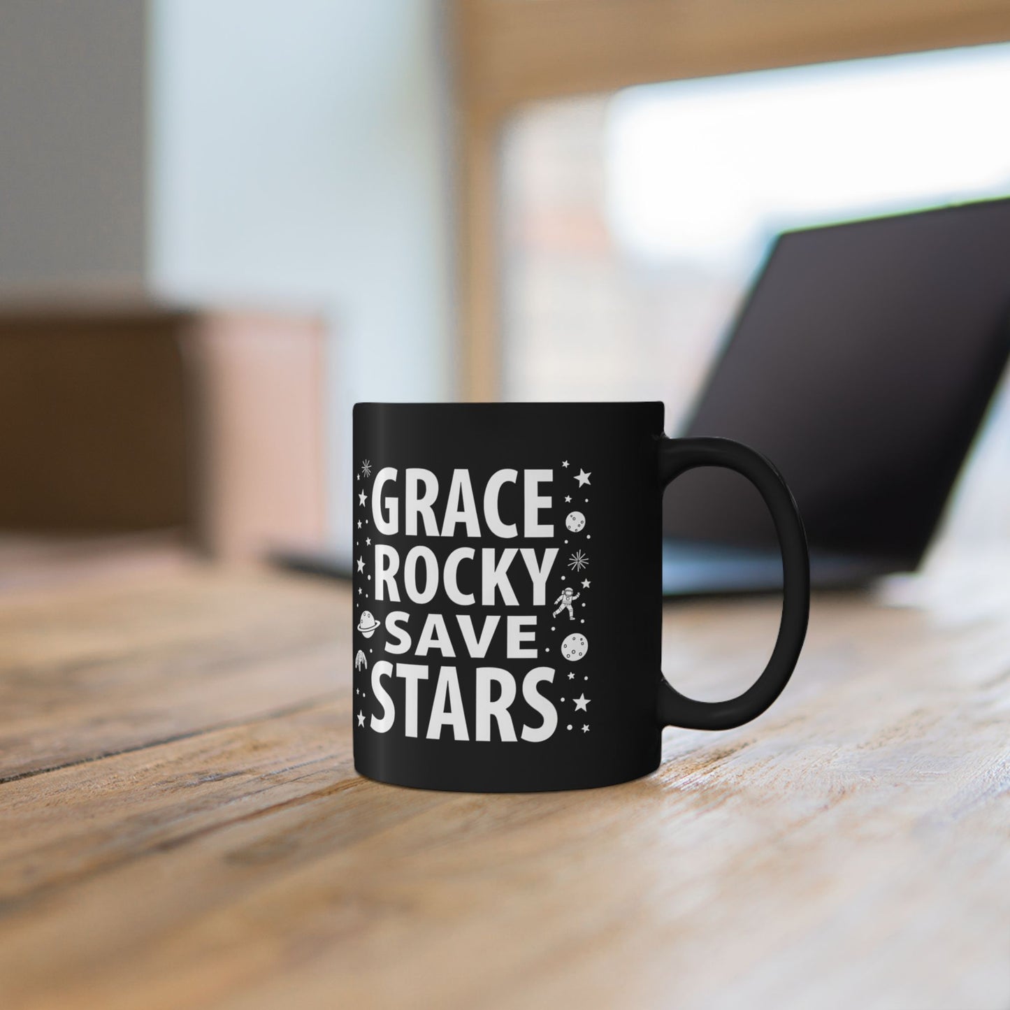 Grace Rocky Save Stars - Project Hail Mary Coffee Mug