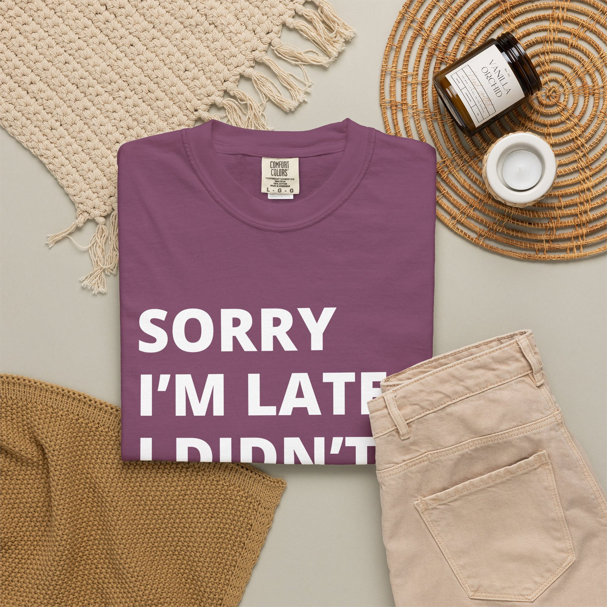 Sorry I'm Late Unisex T-shirt - Nerd Stuff