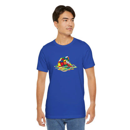 Melting Puzzle Cube - Big Bang Theory T-shirt