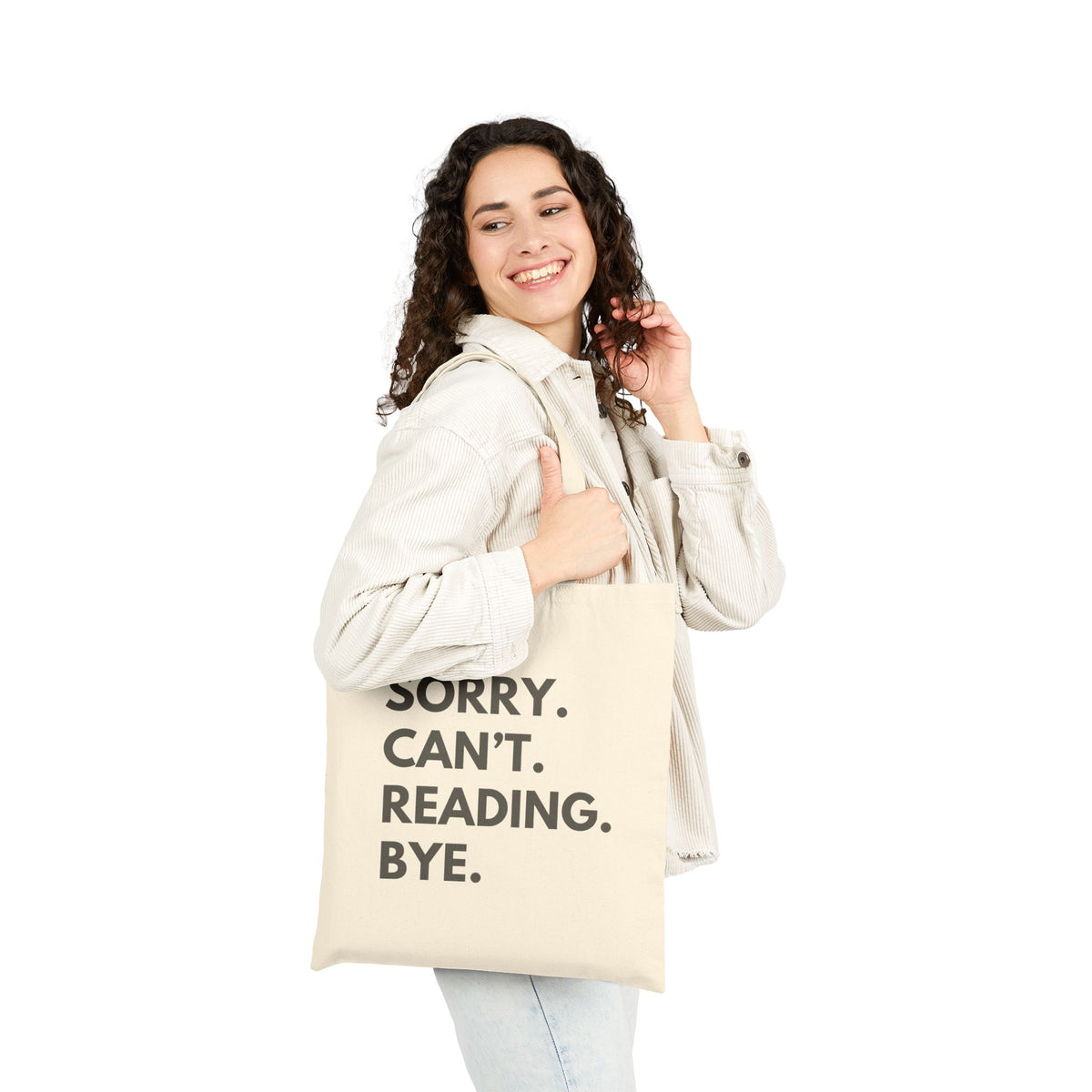Sorry. Can't. Reading. Bye. Tote Bag - Book Lovers