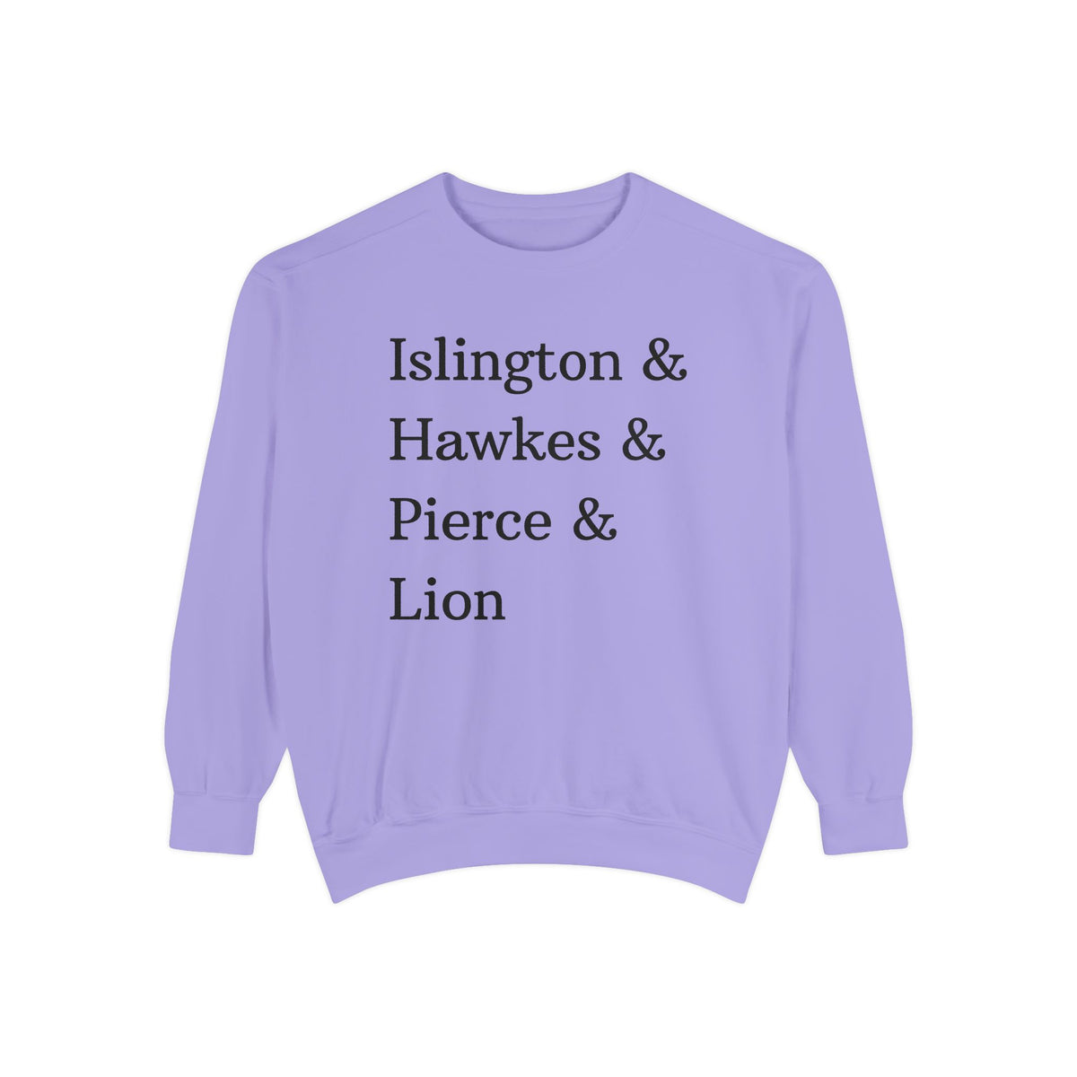 Islington Hawkes Pierce Lion - Emma M Lion Pastel Sweatshirt
