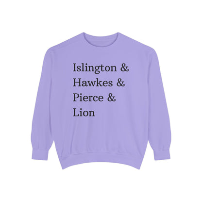 Islington Hawkes Pierce Lion - Emma M Lion Pastel Sweatshirt