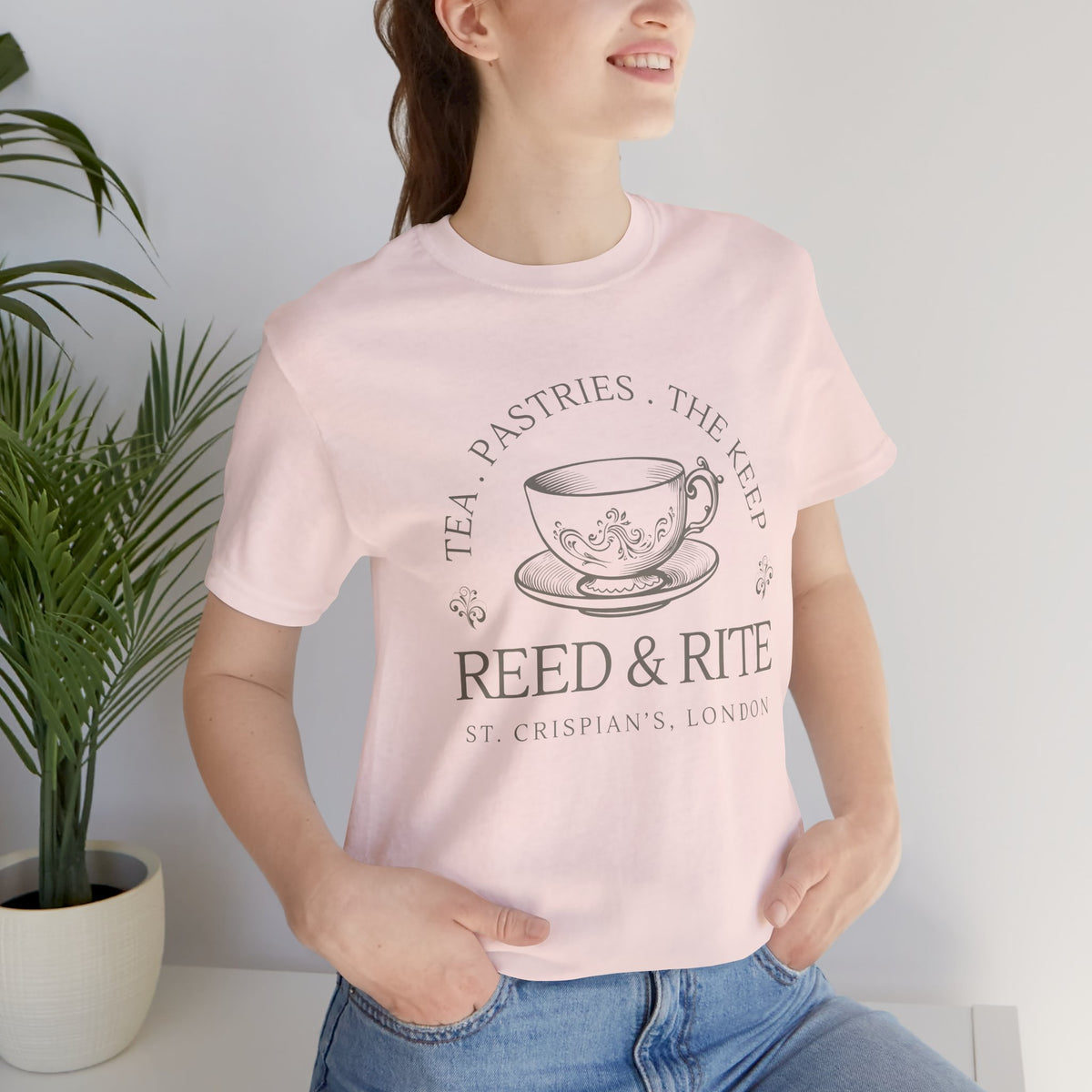 Reed & Rite Tea Shop - Emma M Lion T-Shirt