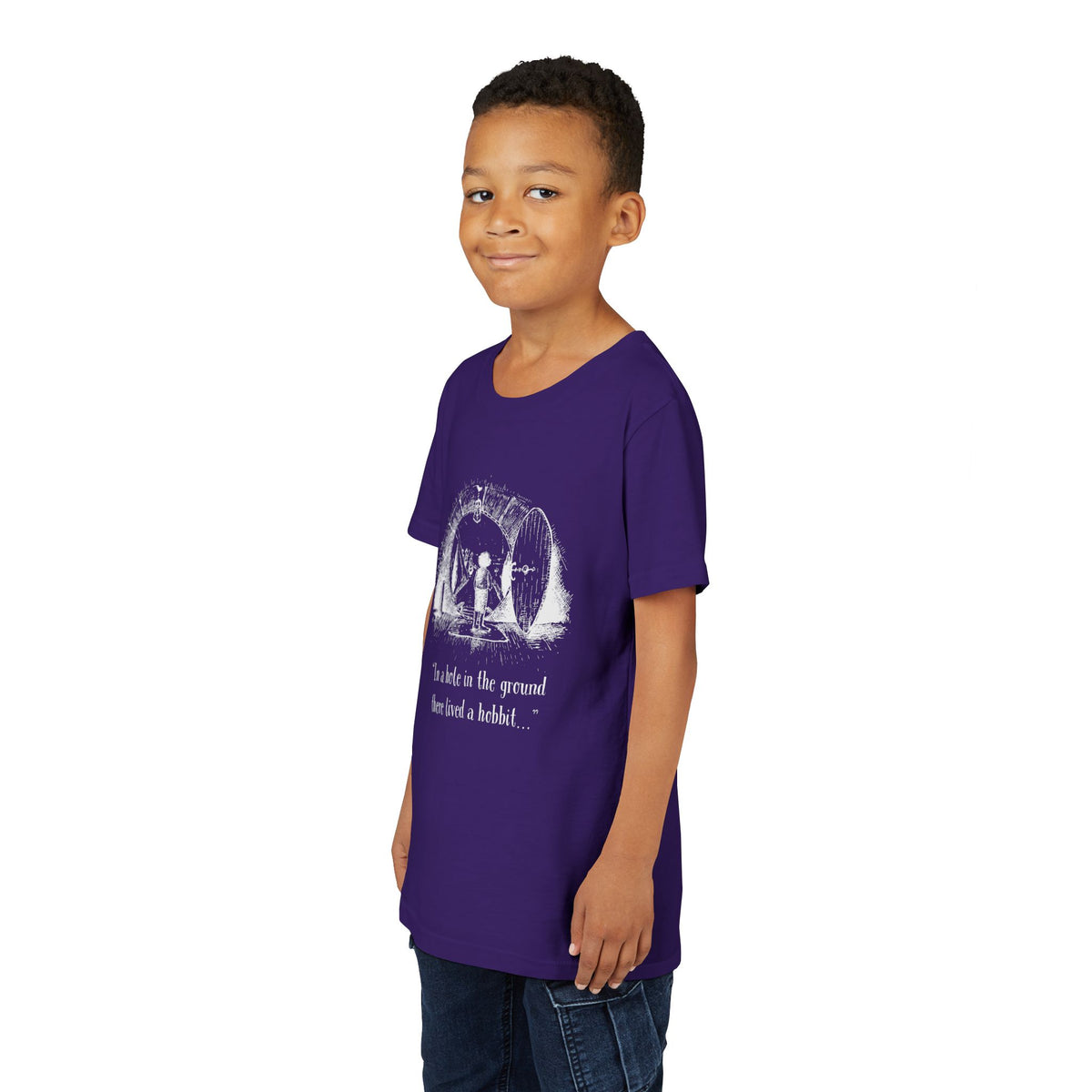 In a Hole in the Ground There Lived a Hobbit - Lord of the Rings Kids’ Tee