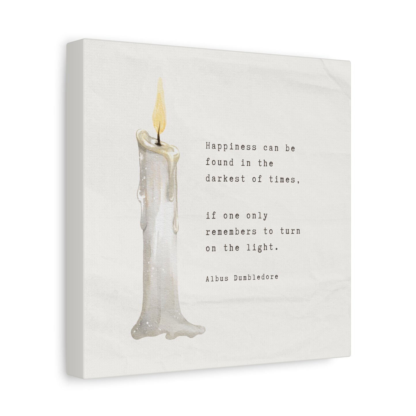 Happiness Can Be Found Canvas Wall Art - Harry Potter