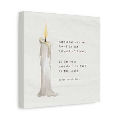 Happiness Can Be Found Canvas Wall Art - Harry Potter
