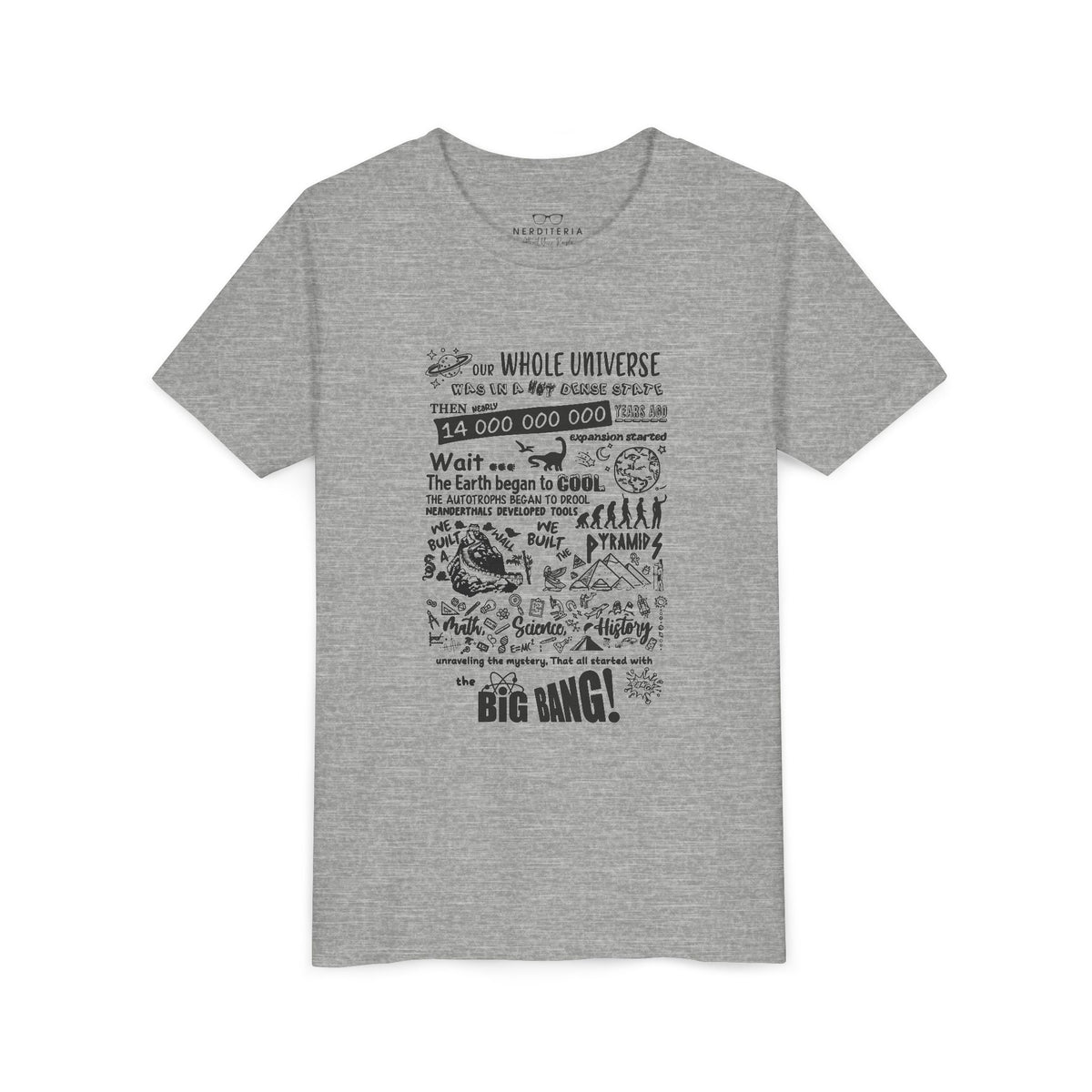 Big Bang Theory Theme Song Kid's T-Shirt