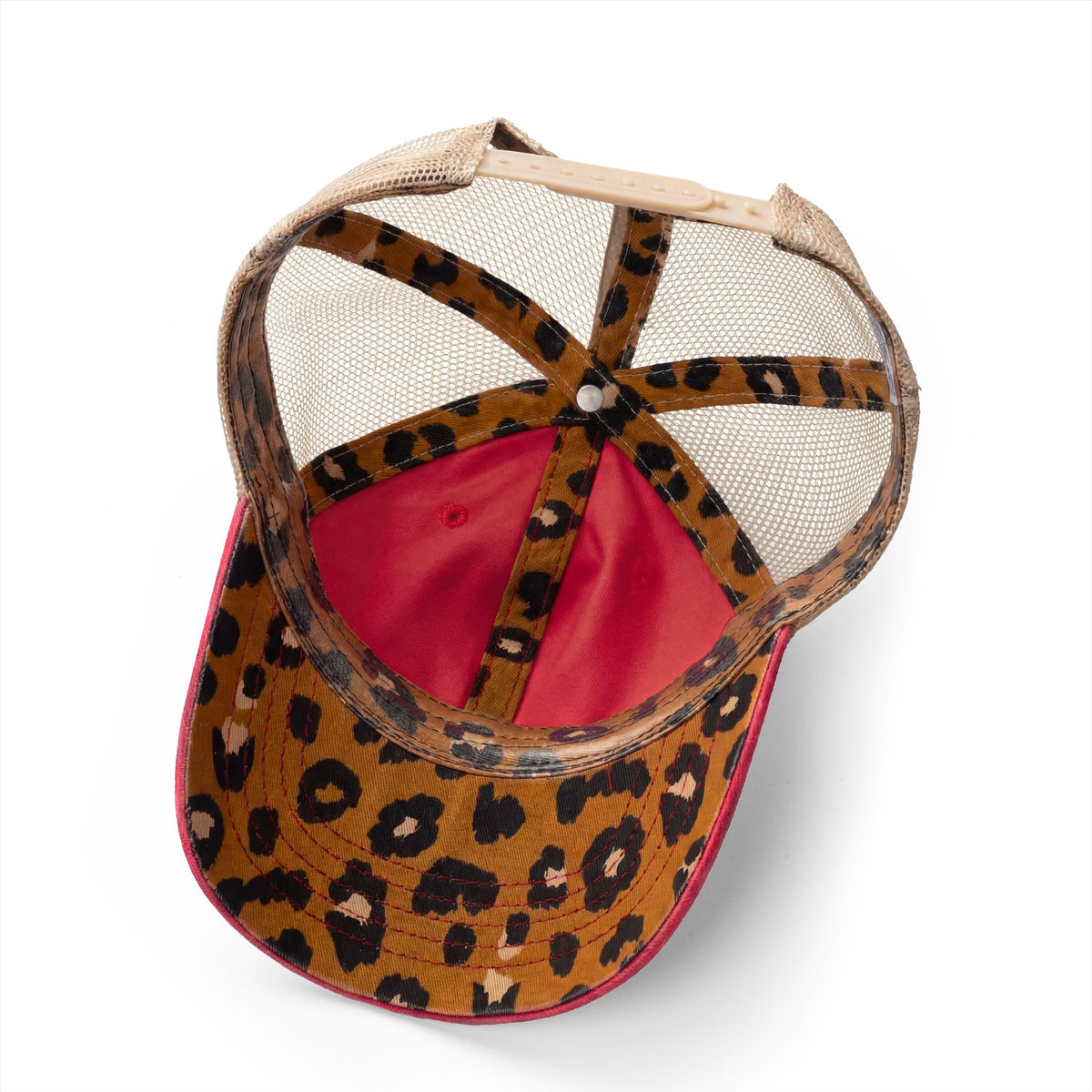 St. Crispian's Women's Washed Mesh-Back Cap - Emma M Lion Hat