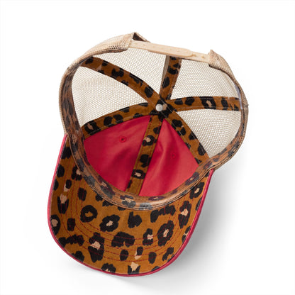 St. Crispian's Women's Washed Mesh-Back Cap - Emma M Lion Hat