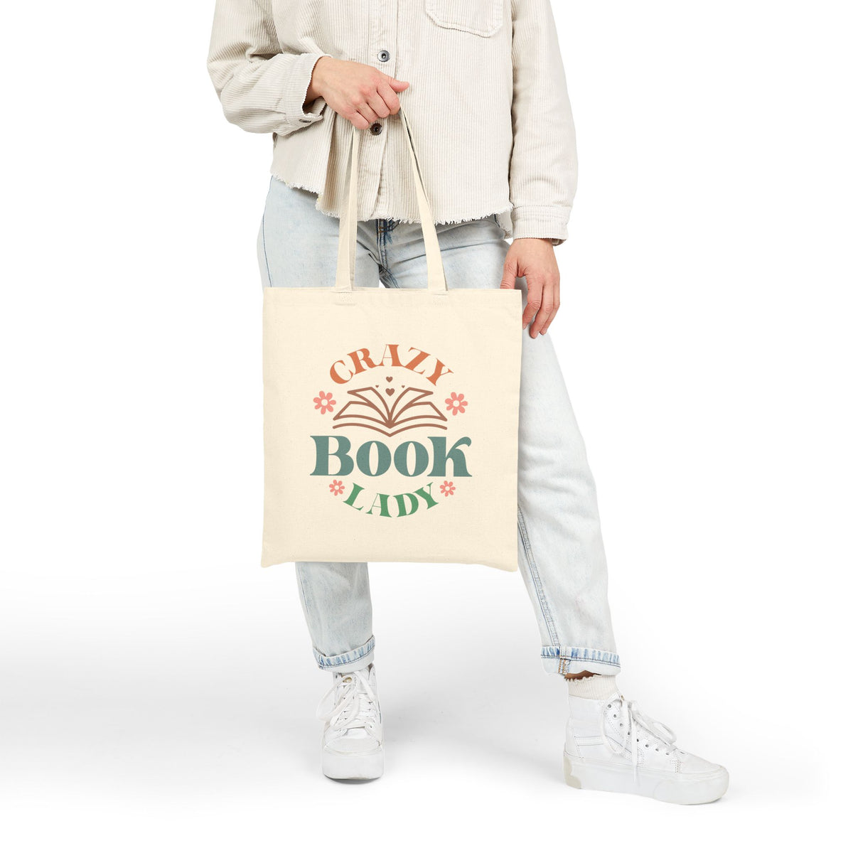 Crazy Book Lady Tote Bag - Book Lovers