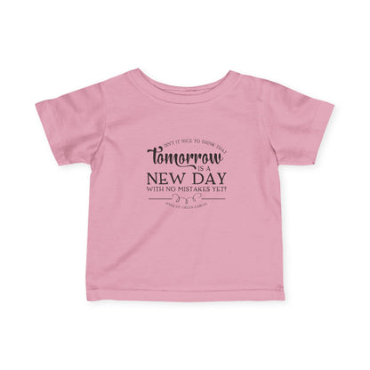 Tomorrow is a New Day - Anne of Green Gables Baby T-shirt