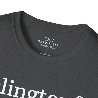 Emma M. Lion Character Names - Book Lovers Softstyle T-Shirt