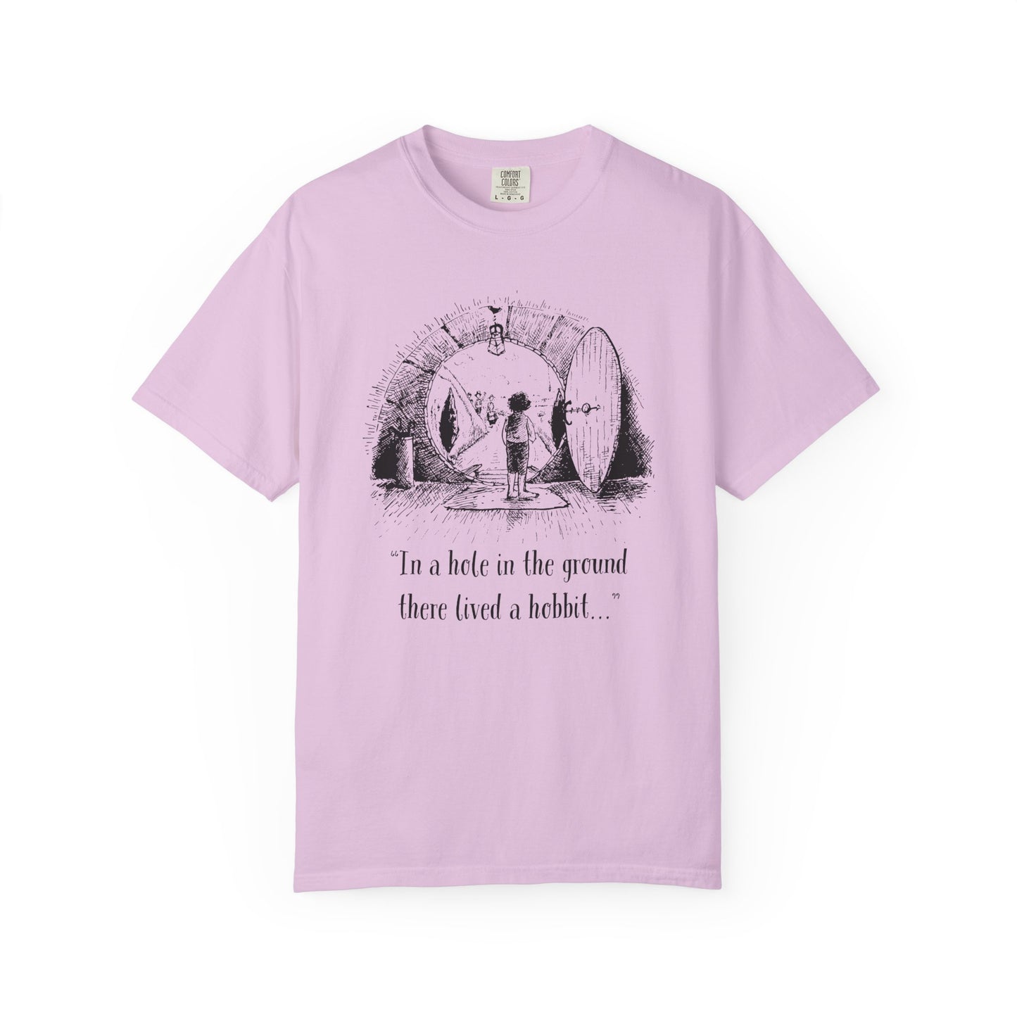 In a Hole in the Ground There Lived a Hobbit T-shirt - The Lord of The Rings