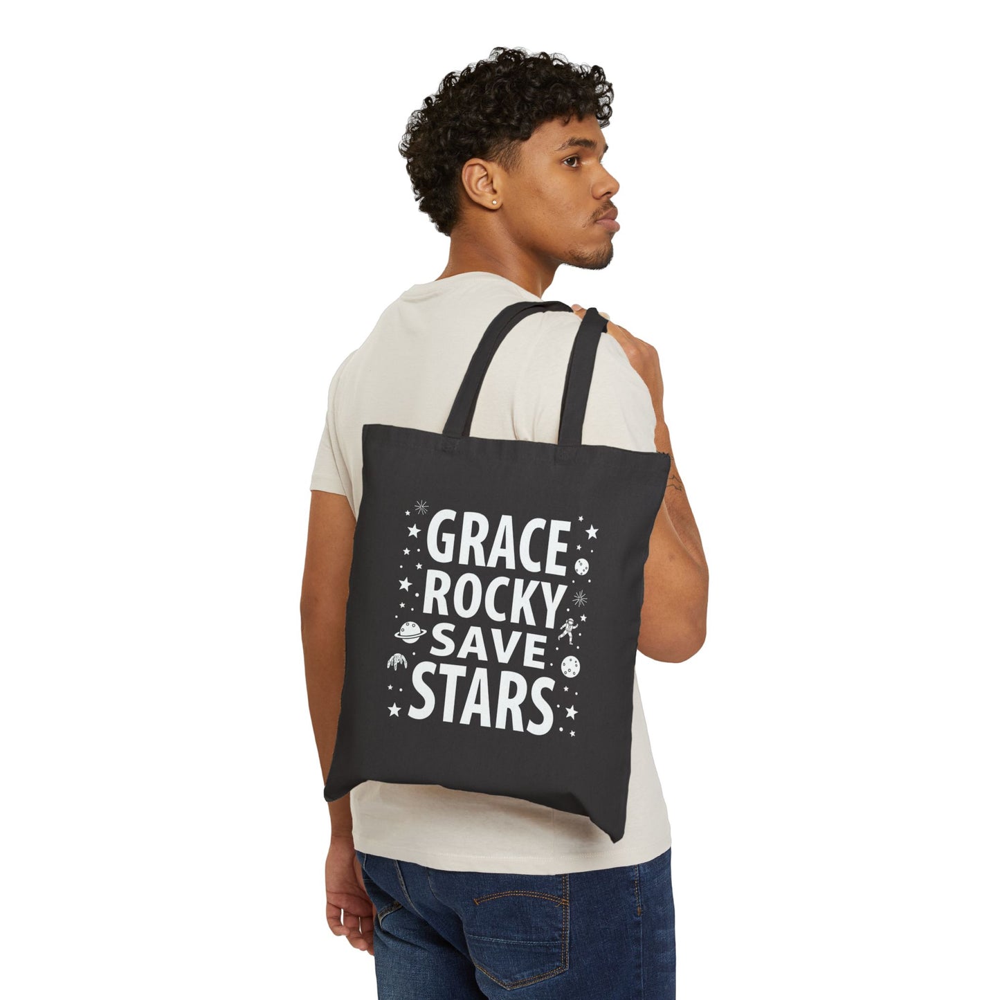 Grace Rocky Save Stars - Project Hail Mary Tote Bag