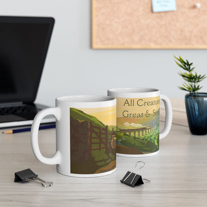 All Creatures Great and Small Bridge Scene Coffee Mug