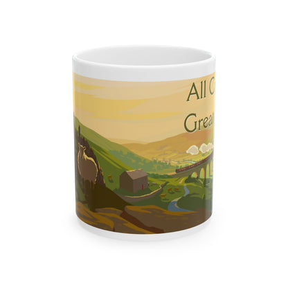 All Creatures Great and Small Bridge Scene Coffee Mug