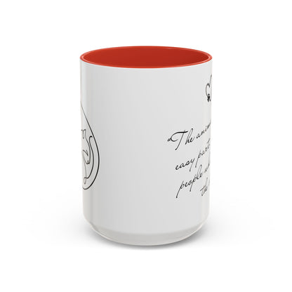 Animals Are The Easy Part - All Creatures Great and Small Coffee Mug