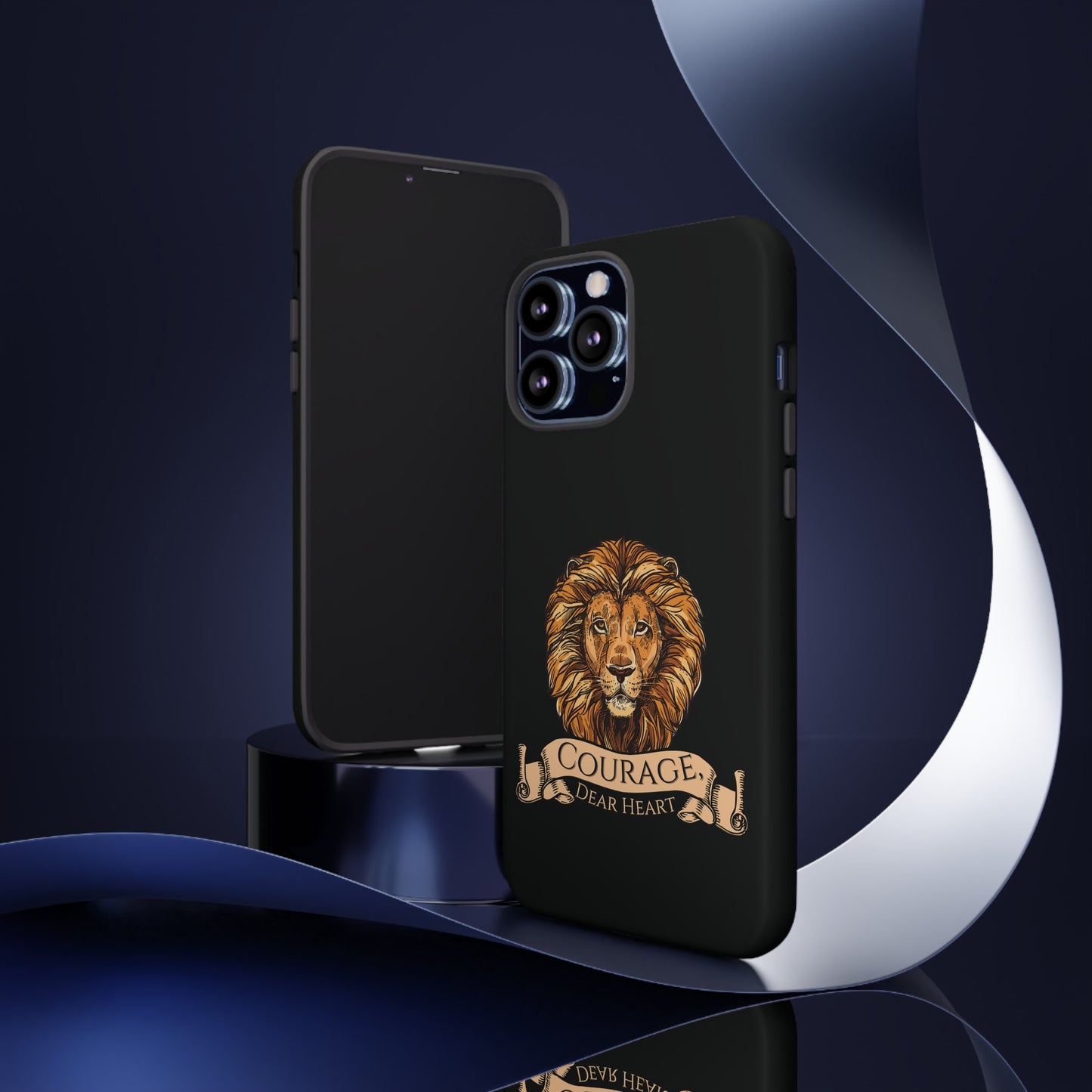 Aslan Courage Dear Heart Phone Case - Book Lovers