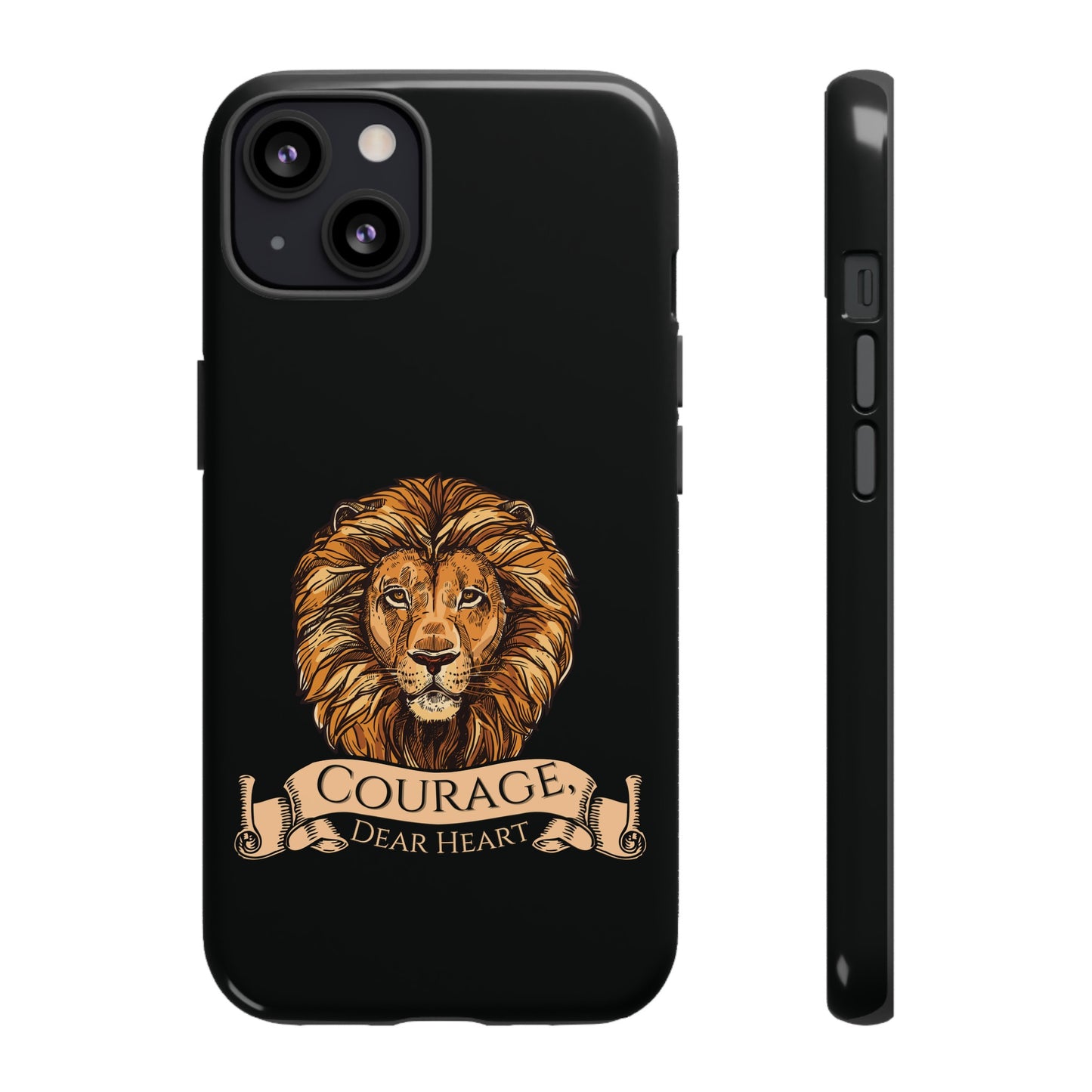 Aslan Courage Dear Heart Phone Case - Book Lovers