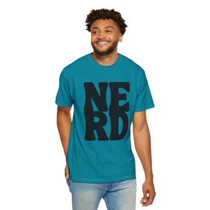 Block Letters Oversized Unisex - Nerd T-shirt