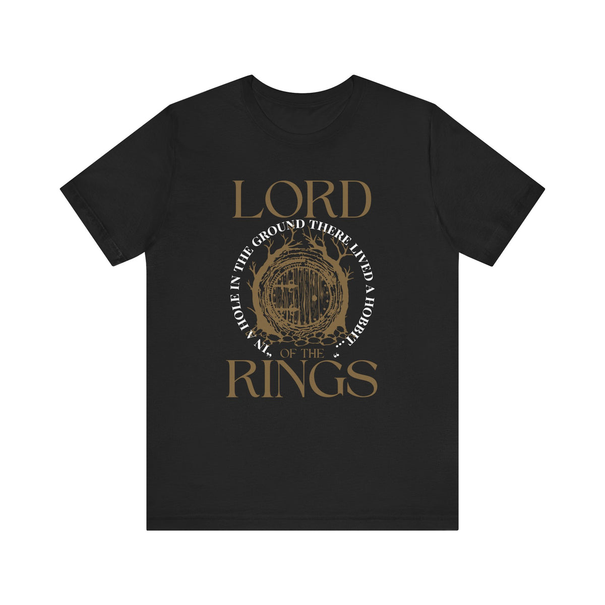 Hobbit Hole Design - Lord of the Rings T-Shirt