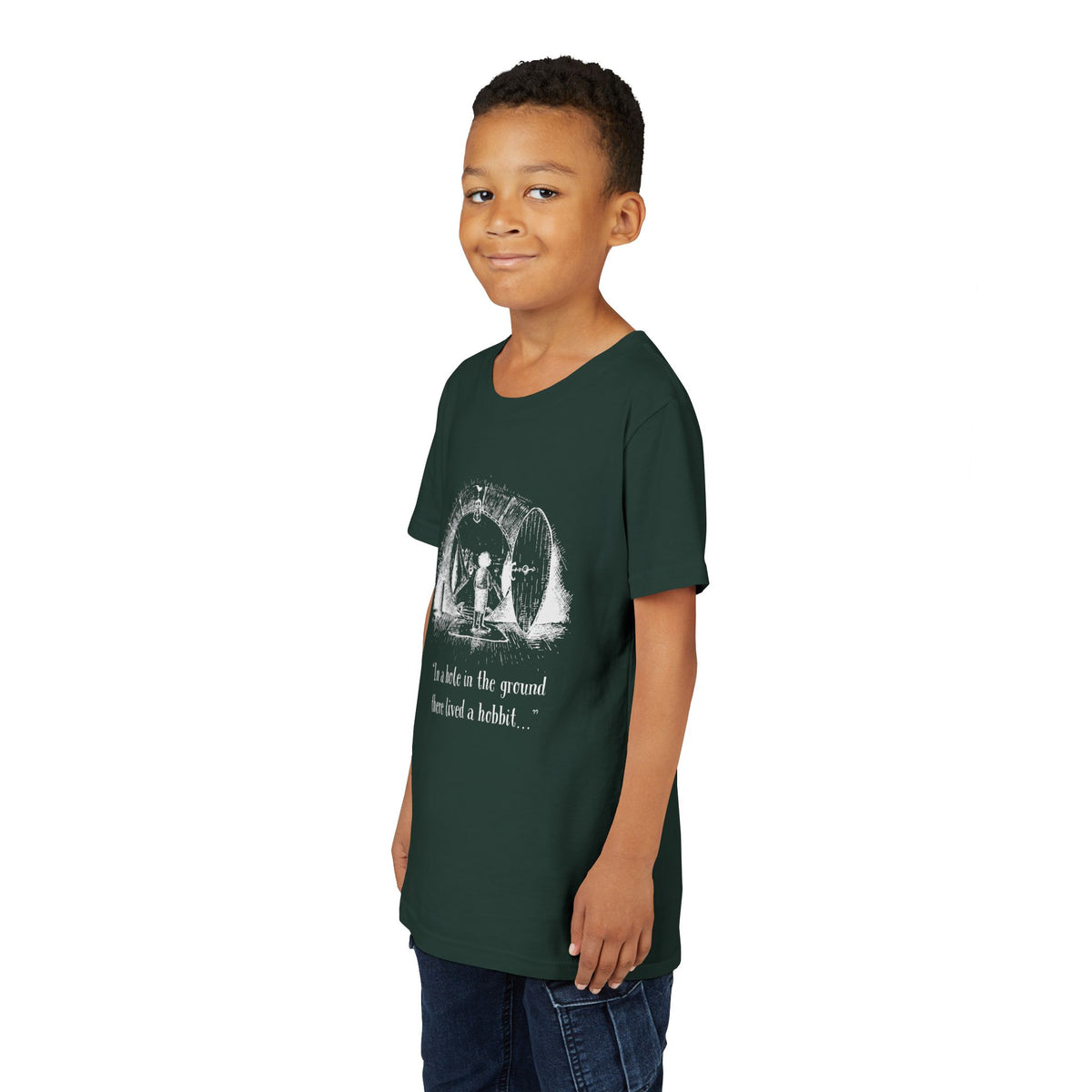 In a Hole in the Ground There Lived a Hobbit - Lord of the Rings Kids’ Tee