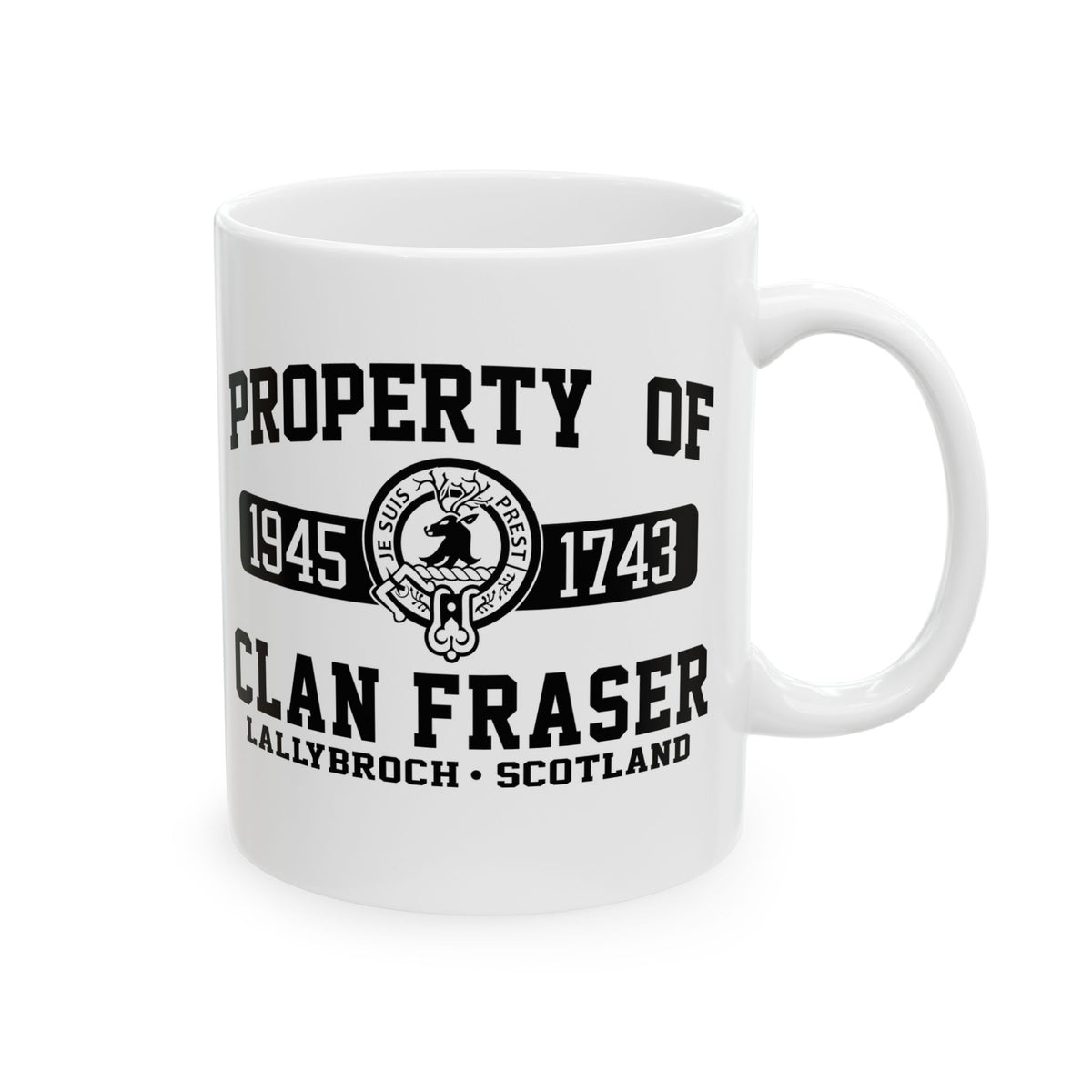 Property of Clan Fraser - Outlander Coffee Mug