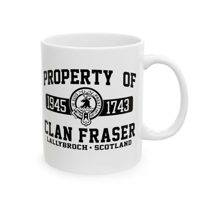 Property of Clan Fraser - Outlander Coffee Mug