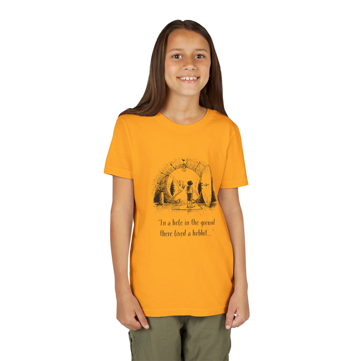 In a Hole in the Ground There Lived a Hobbit - Lord of the Rings Kids’ Tee