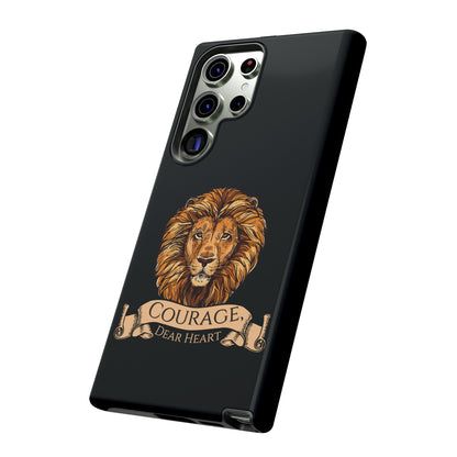 Aslan Courage Dear Heart Phone Case - Book Lovers