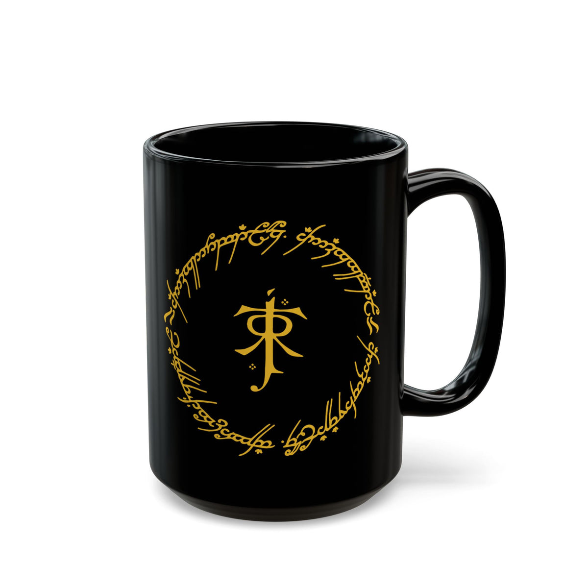 JRR Tolkien Monogram with Circle - The Lord of the Rings Coffee Mug
