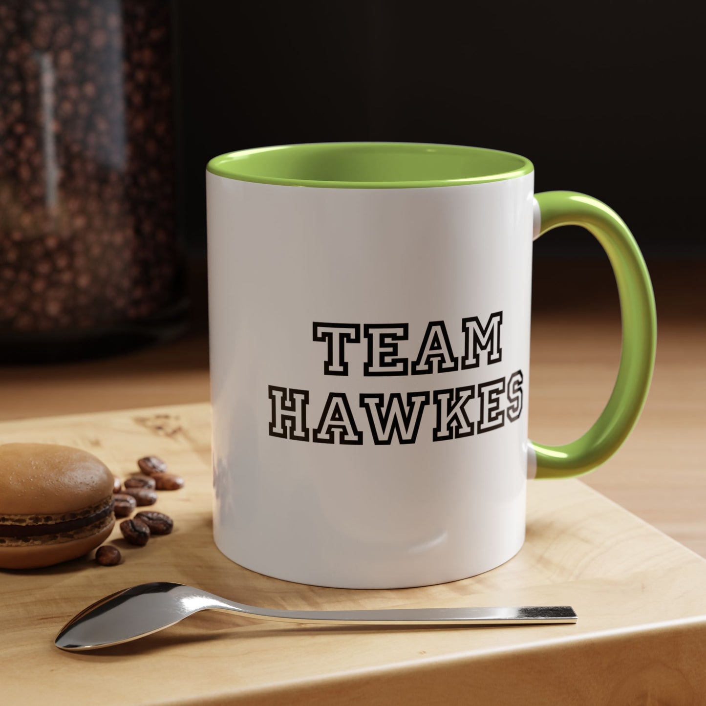 Team Hawkes - Emma M Lion Coffee Mug