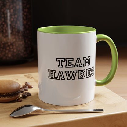 Team Hawkes - Emma M Lion Coffee Mug