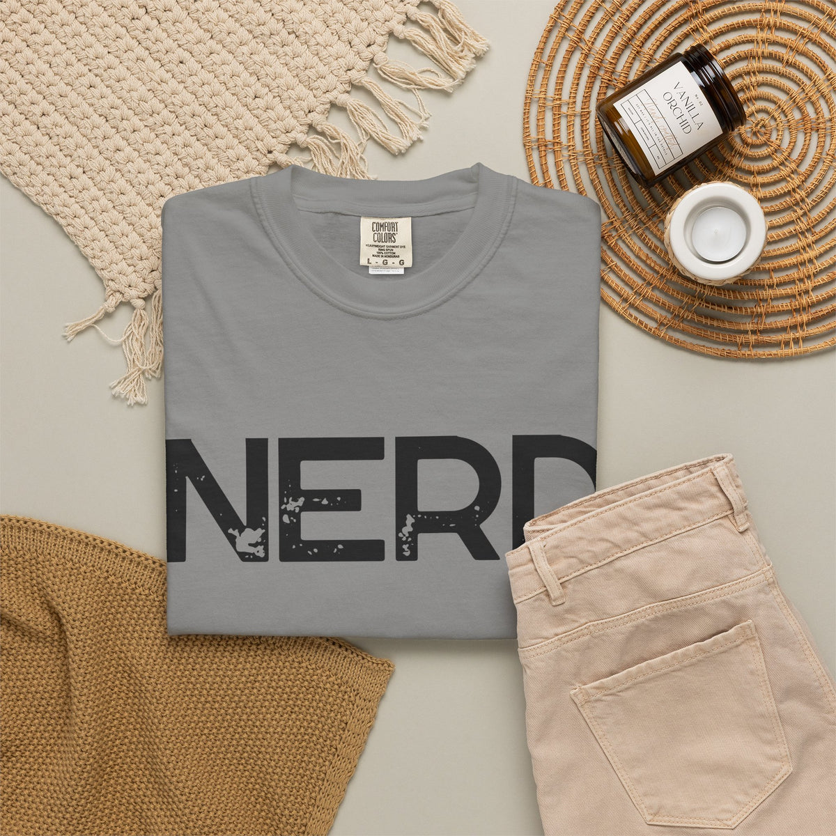 Grunge Oversized Unisex Fit - Nerd T-shirt