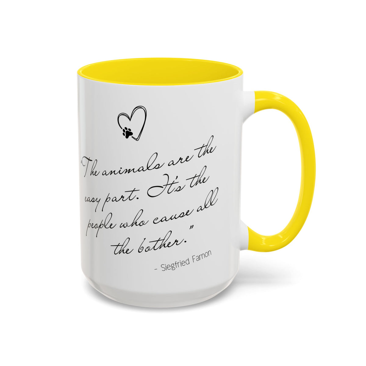 Animals Are The Easy Part - All Creatures Great and Small Coffee Mug