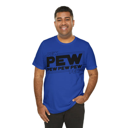 pew pew star wars tshirt