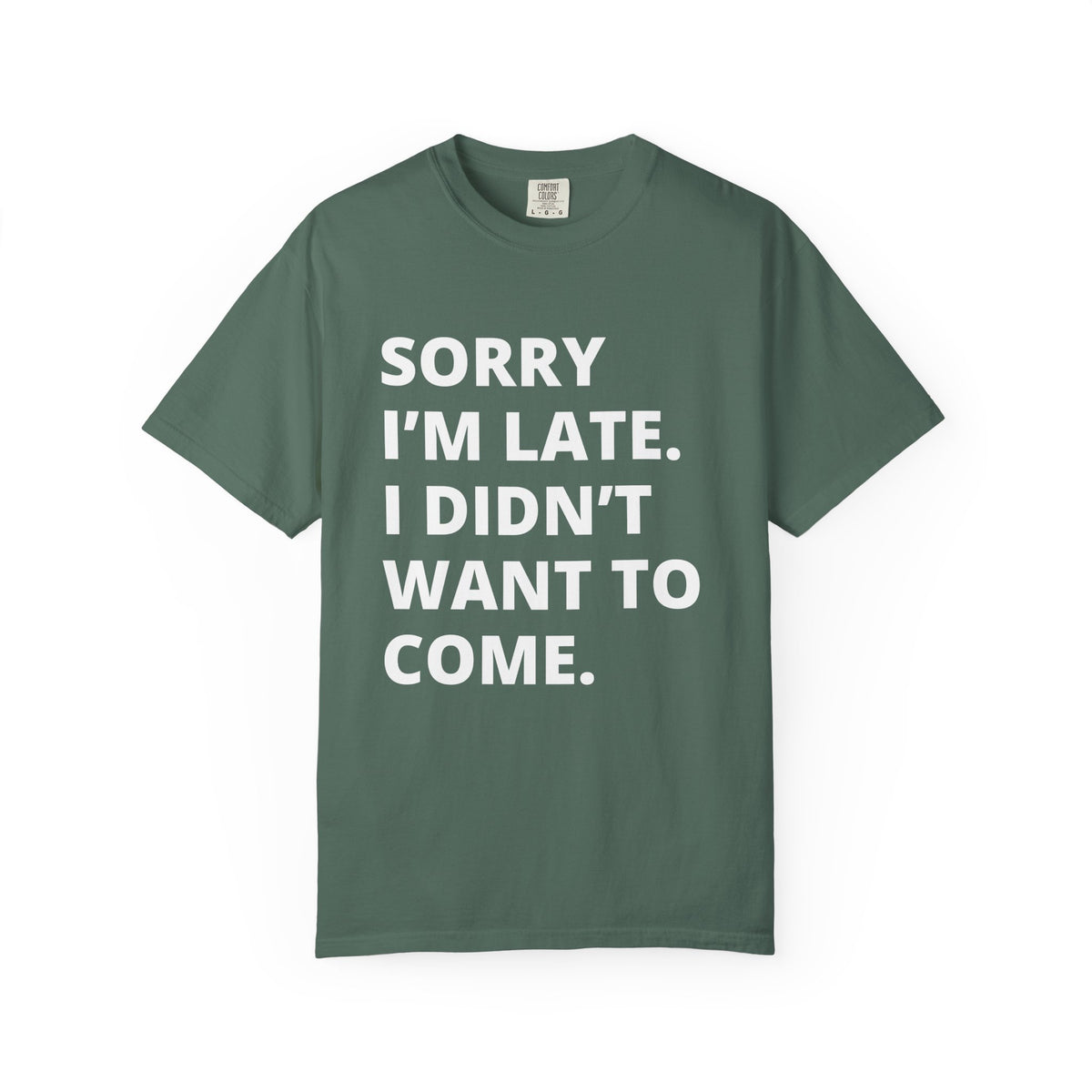 Sorry I'm Late Unisex T-shirt - Nerd Stuff