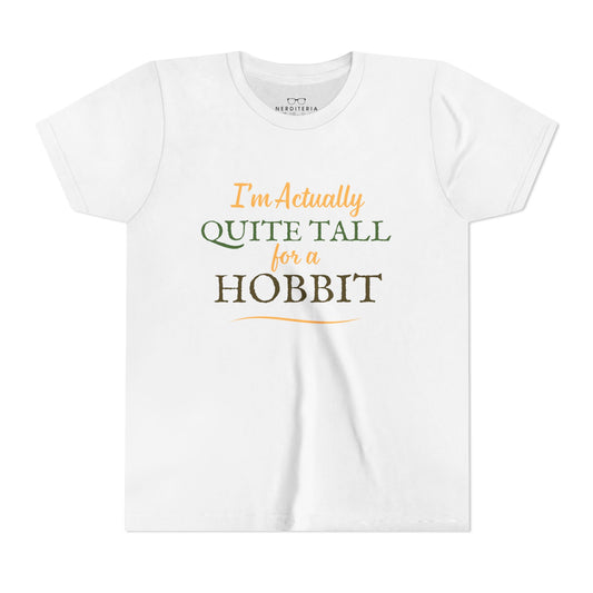 I'm Actually Quite Tall for a Hobbit - Lord of the Rings Kid's T-shirt