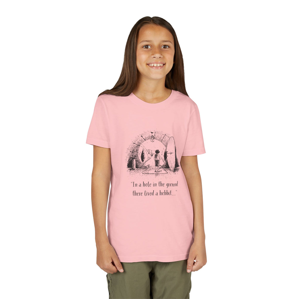 In a Hole in the Ground There Lived a Hobbit - Lord of the Rings Kids’ Tee
