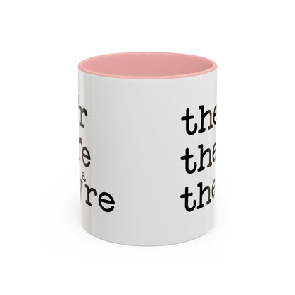 Their, There, They're Coffee Mug